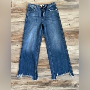 Free People wide leg Jeans